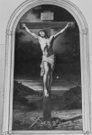 Altarimaal Kristus ristil. Õli, lõuend. O. v Moeller, 1872.. Autor: Avo Sillasoo. Aasta: apr 1978. #Neg. 6369