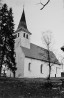 Vaade kirikule edelast. Autor: Viivi Ahonen. Aasta: 1997