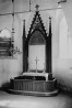 Vaade altarile (1879) pärast tulekahju (lõuend puudub).. Autor: R.Valdre. Aasta: 1968. #15