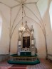 Puhja kiriku tähtvõlviga koor on ainuke põhijoontes säilinud hilisgooti koor Lõuna-Eestis.. Foto: M. Viljus, 03/2014