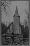 Nõva kirik. Autor: Viivi Ahonen. Aasta: 18.10.1995. #Neg. 14653