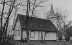 Nõva kirik. Autor: Viivi Ahonen. Aasta: 18.10.1995. #Neg. 14654
