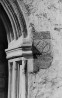 Haljala kirik. Lõunaportaali fragment.. Autor: Teddy Böckler. Aasta: juuni 1958