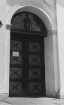 Võru Katariina kiriku uks. Aasta: 1971