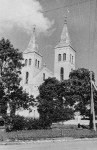Kiriku lääne külg. Aasta: 1963