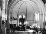Vaade kiriku kooriruumile . Aasta: 1963