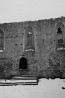 Vaade kloostri kiriku põhjafassaadi keskosale enne konserveerimistöid.. Autor: V. Raam, R. Zobel, K. Aluve. Aasta: 1954-1957