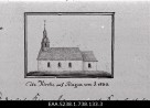 Rõngu kirik (1830), repro. Foto: Rahvusarhiivi fotode andmebaas