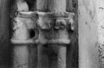 Türi kiriku lõunaportaali detail, idapoolne talum.. Autor: H. Rennik. Aasta: 1959. #N-1556/3