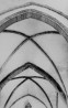 Vaade võlvidele, rekonstrueeritud triumfikaarele, vöödekaarele, roietele ja kilpkaartele. N-1674/1. Autor: T. Böckler. Aasta: 1958