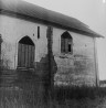Kiriku põhjaseina läänelõik (välisvaade). Autor: V. Raam. Aasta: 1986. #–
