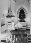 Urvaste kiriku sisevaade altari suunas.. Autor: M.Pakler. Aasta: 1978. #12829