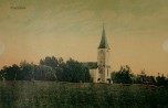 Keskel tagapool Märjamaa kirik. . Aasta: ca 1900. #F-15346