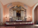 Neobarokne altar ja kantsel (1848).. Foto: M. Viljus, 07/2011