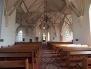 Vaade koori suunas ja kiriku võlvistikule.. Foto: M. Viljus