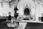 Võru mk. Vastseliina kirik. Sisevaade ida suunas. Autor: M. Pakler. Aasta: 1978. #neg. 13468