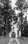 Võrumaa. Vastseliina kirik. Välisvaade. Autor: Viivi Ahonen. Aasta: 09.1996. #neg. 16287