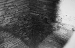Vaade kagust torni II korruse loodenurka. Fotol näha kilpkaare astmed. . Autor: T. Böckler. Aasta: 1957. #N-1715/3