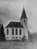 Paluküla kirik põhjast 1924.a. . Foto: (fotokoopia Tartu Ülikooli Kunstiajaloo kabineti klaasnegatiividest)
