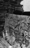 Põhjapoolse seina vaade peale pealmise osa uuesti müürimist. Aasta: 1957/58