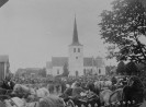 Vaade Paide kirikule.. Aasta: 1934. #F96 n1 s/ü 16 nr