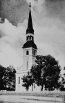 Räpina kirik. E. V. L. Kirikud.. Autor: R. Vabbe. Aasta: 1973