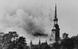 Simuna kiriku torni põlemine 1951 suvel.