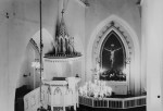 Võru maakond. Urvaste kirik. Sisevaade altari suunas. Autor: M.Pakler. Aasta: 1978. #12830