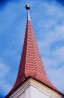 Rannu kiriku tornikiiver prast restaureerimist. Foto: Muinsuskaitseameti arhiiv