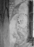 Dekoratiiv- ja figuraalmaalingu fragmendid koori põhja-akna läänepoolsel palestikul (detailvaade).. Autor: N.Strokov. Aasta: 04/1980