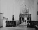 Kiriku sisevaade läände.. Autor: K. Suur. Aasta: 1981