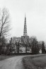 Pilistvere kirikutorni taastamine 1990. aastal.. Foto: Foto; V.Salupuu, 03/1990, Eesti Filmiarhiiv, EFA.250.-145139