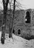 Vaade kloostri idatiiva idafassaadi lõunaosale.. Autor: V. Raam, R. Zobel, K. Aluve. Aasta: 1954-1957