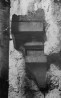 Kooriruumi loodenurga turba konsooli savist rekonstruktsioon. Vaade idast alt. N-1686/3. Autor: T. Böckler. Aasta: 1957