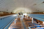 Kanepi kiriku sisevaade rõdult. Foto: M. Viljus