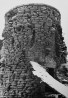 Vaade ešogett-torni lõunaküljele kiriku võlvidelt.. Autor: V. Raam, R. Zobel, K. Aluve. Aasta: 1954-1957