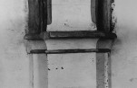 Vaade põhjaseina pilastri kapiteelile kooriruumist läänepoole II pilaster. . Autor: T.Böckler. Aasta: 1957. #F-1353