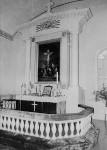 Altar ja altariaed. Dolomiit, puit, õlivärv 1836. a.. Autor: Olev Kõll. Aasta: August 1980