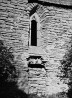 Fragment lõunaseinast kinnimüüritud portaaliga aknaga.. Aasta: 1954