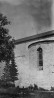 Lossi kiriku lõunapoolne sein poolsilindrikujulise käärkambriga ja kõrge gooti aknaga. . Aasta: XX saj.algus. #N 5643/187