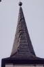 Rannu kiriku tornikiiver enne restaureerimist. Foto: Muinsuskaitseameti arhiiv