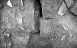 Vaade ülalt võlvi ja seina liitekohale.. Autor: K.Aluve. Aasta: 1959