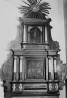 Koeru kiriku altar, polükroomne puunikerdus, Lydert Heissmann, 1645. a.. Foto: K. Suur, 1981. a. Muinsuskaitseameti vallasmälestiste arhiiv , toimik 4-7/9 Köide I.