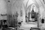 Vaade kesklöövist altariruumi.. Autor: H.Kjellin. Aasta: 1924
