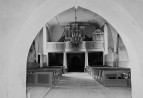 Karuse kiriku sisevaade, vaade orelile. Autor: Viivi Ahonen. Aasta: 1995