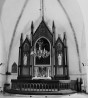 Rakvere rajoon, Viru- Jaagupi kirik. Altar koos aiaga, pseudogootika, 1860 a.. Autor: Avo Sillasoo. Aasta: 1981. #Ng. 13380
