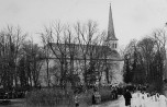 vaade Martna kirikule . Autor: J. Grünthal. Aasta: 1930