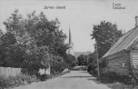 Järva-Jaani. Vaade kirikule.. Aasta: ca. 1907. a.. #F 15338