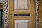 Detail kantsli uksest. Foto: EKA Restaureerimisteaduskond (01/2009)