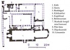 Frantsisklaste kloostri plaan. Foto: Allikas: EELK Viljandi koguduse koduleht